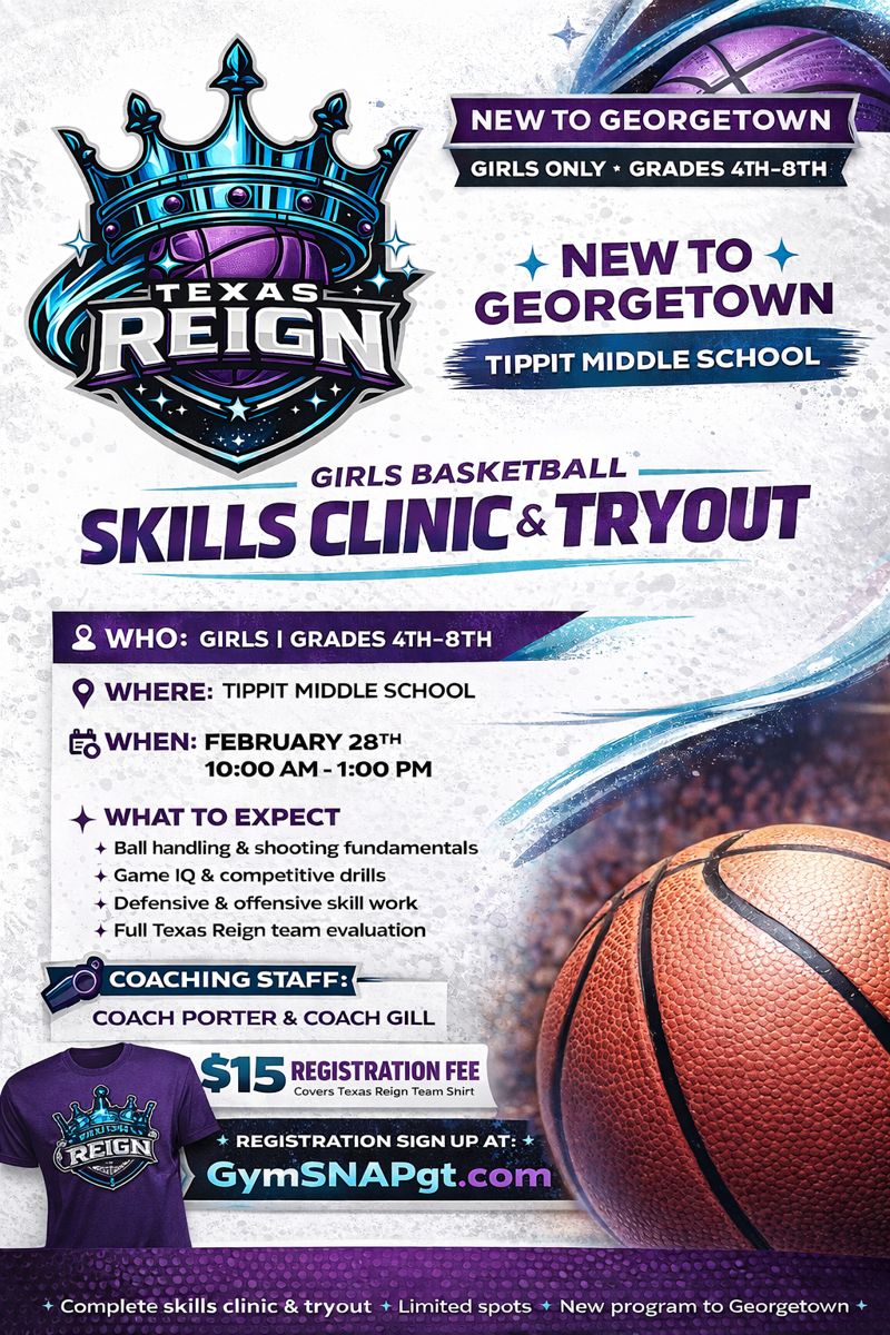 Texas Reign Tryout Reg.
